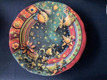 GIEN kerstbordseasons greetings 1995/zgan / diam.22.0 beschikbaar voor biedingen