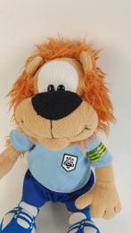 Loeki de Leeuw voetbal tenue knuffel blauw. 32cm. S40, Kinderen en Baby's, Speelgoed | Knuffels en Pluche, Overige typen, Gebruikt