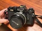 Nikon FE2 met 28mm f3.5 lens, Audio, Tv en Foto, Fotocamera's Analoog, Ophalen, Gebruikt, Spiegelreflex, Nikon