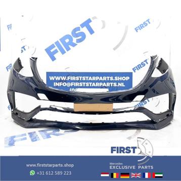 W166 GLE 63 AMG BUMPER KAAL GLE63s VOORBUMPER ORIGINEEL Merc beschikbaar voor biedingen
