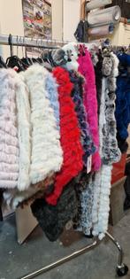 Partij poncho's en sjaals van bont, Ophalen of Verzenden, Maat 38/40 (M), Sjaal