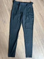 Studio anneloes margot pintstripe broek travelstof maat L, Studio Anneloes, Zwart, Maat 42/44 (L), Nieuw