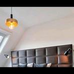 Set van drie lampen zwart met goudkleurige accenten, Huis en Inrichting, Lampen | Hanglampen, Ophalen, Minder dan 50 cm