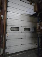 Gebruikte Hörmann Overheaddeur Elektrisch 3.5x4m - 2 stuks, Doe-het-zelf en Verbouw, Ophalen