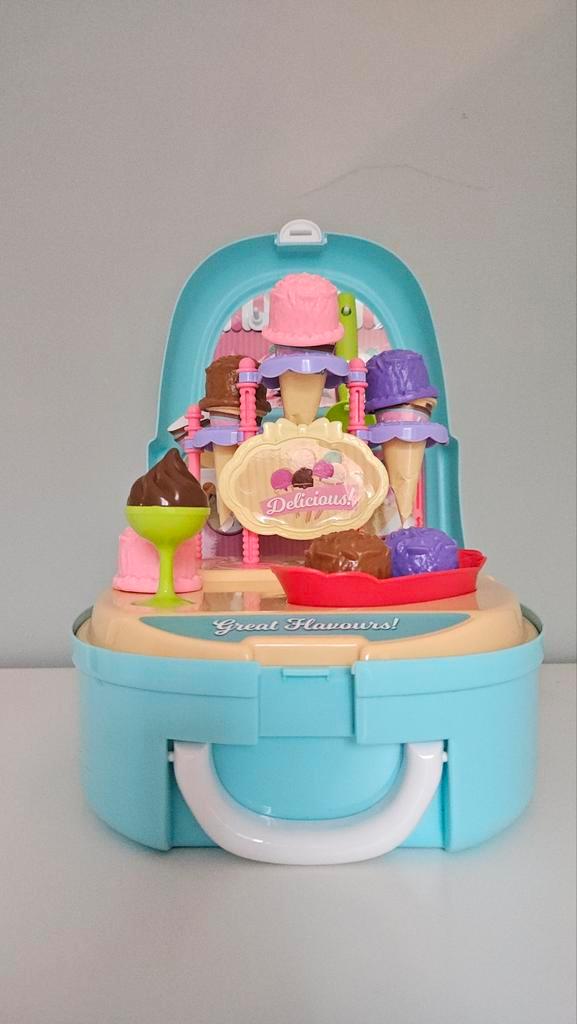 Leuke Speelgoed IJskraam, Kinderen en Baby's, Speelgoed | Speelkeukens, Zo goed als nieuw, Speelkeuken, Kunststof, Ophalen of Verzenden