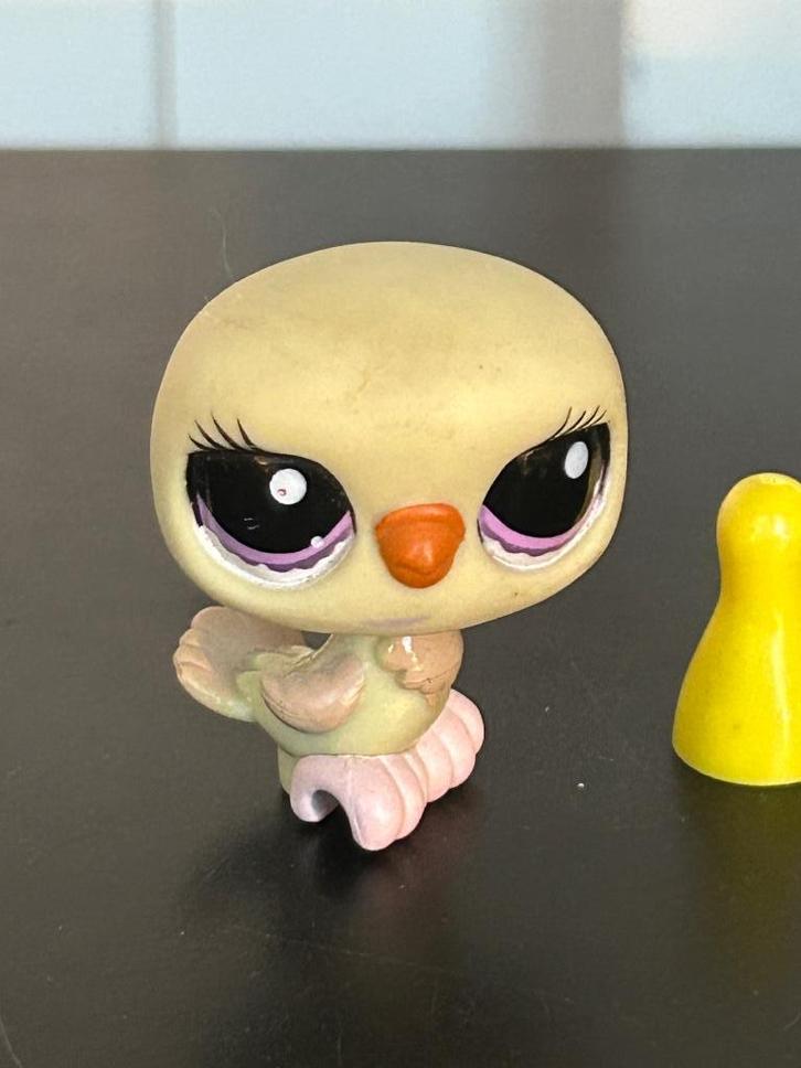 Littlest Pet Shop 1049 duif, Verzamelen, Poppetjes en Figuurtjes, Zo goed als nieuw, Ophalen of Verzenden