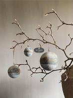 IJzeren kerstbal bal hanger L kerst stoer sober landelijk, Verzenden, Nieuw