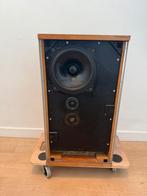 B&W DM2 Vitage Speakers, Gebruikt, 60 tot 120 watt, Front, Rear of Stereo speakers, Ophalen