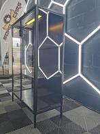GLAZEN Vitrinekast ( met licht ), Ophalen, 25 tot 50 cm, Glas, 50 tot 100 cm