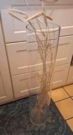 Cilinder Vaas van Glas - 80cm hoog, Huis en Inrichting, Ophalen, Overige kleuren, 75 cm of meer, Glas
