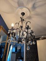 Kroonluchter met glazen details, Huis en Inrichting, Lampen | Kroonluchters, Ophalen, Gebruikt, Glas, Klassiek