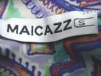 SUMMER SALE ! €9.95🫣 MAICAZZ stretch blouse mt  S, Verzenden, Paars, Maat 36 (S), Maicazz