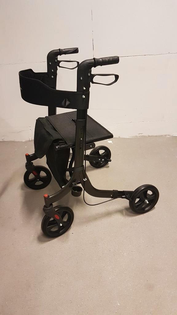 XL rollator extra breed belastbaar tot 200 kg. !, Diversen, Rollators, Lichtgewicht, Ophalen