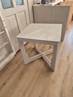 Houten Bijzettafel Vierkant - 59x59x61cm, Huis en Inrichting, Ophalen, Vierkant, 45 tot 60 cm