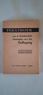 Tekstboek "Zingende Menschen Gelukkige Menschen", Ophalen of Verzenden, Gelezen, Algemeen