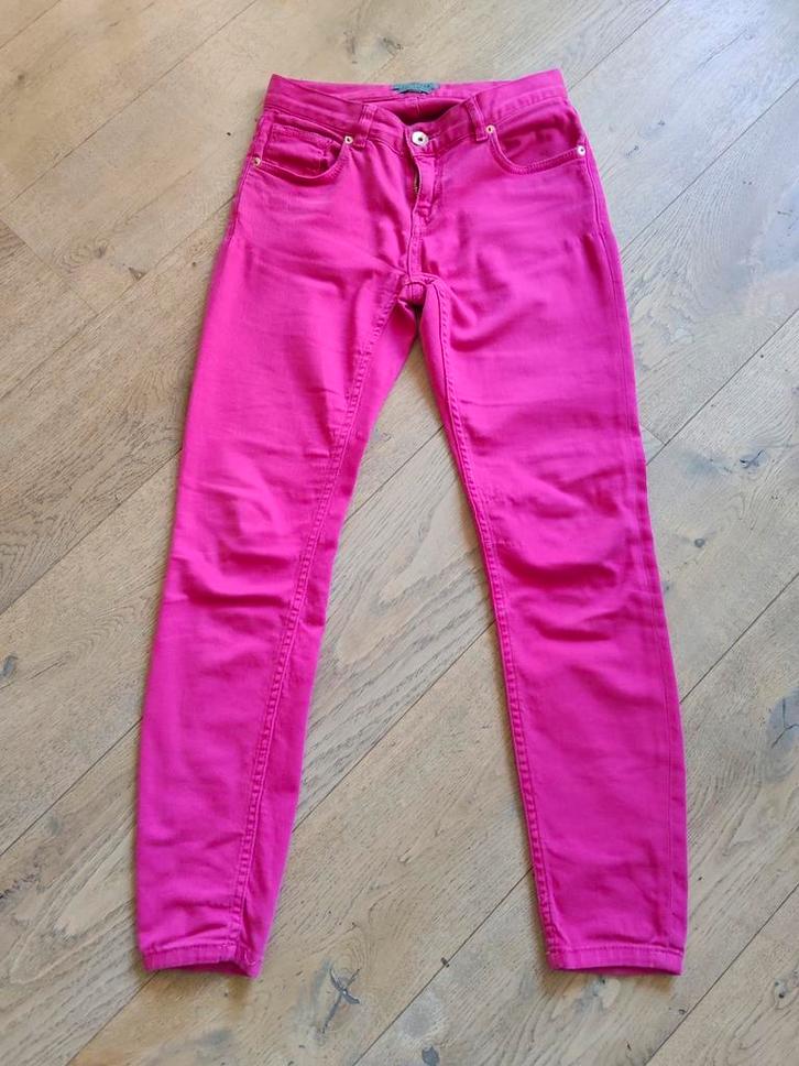 Ted Baker fuchsia skinny jeans W25, Kleding | Dames, Spijkerbroeken en Jeans, Zo goed als nieuw, W27 (confectie 34) of kleiner