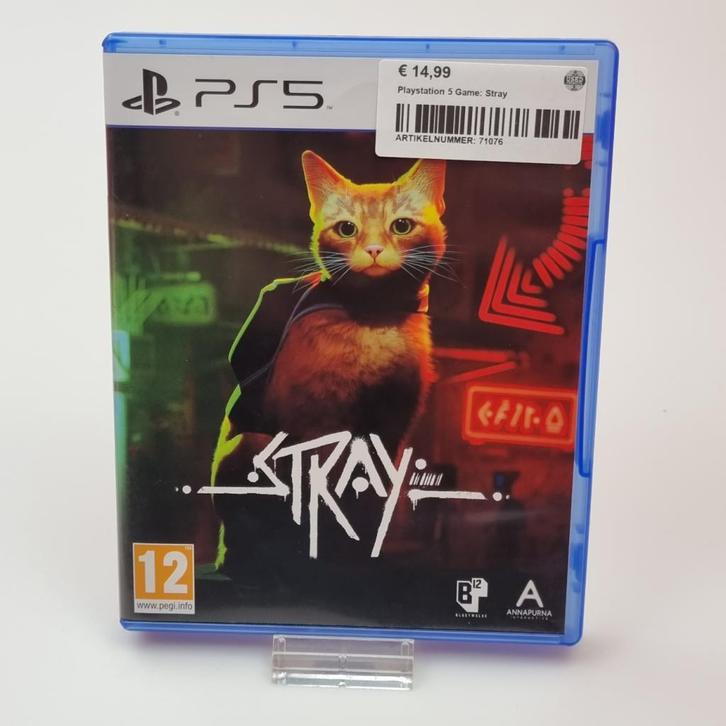 Playstation 5 Game: Stray, Spelcomputers en Games, Games | Sony PlayStation 5, Zo goed als nieuw