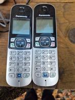 Huistelefoon, Telecommunicatie, Vaste telefoons | Handsets en Draadloos, Ophalen of Verzenden, Gebruikt, 2 handsets