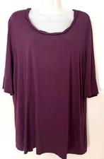 Frank Walder top maat 46[v], Paars, Maat 46/48 (XL) of groter, Ophalen of Verzenden, Zo goed als nieuw