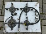 Zanussi 4-pits gaskookplaat inbouw, Ophalen, Gebruikt, 4 kookzones, Inbouw