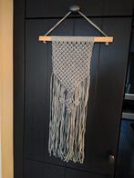 Macrame wandhanger grijs, Ophalen of Verzenden, Zo goed als nieuw