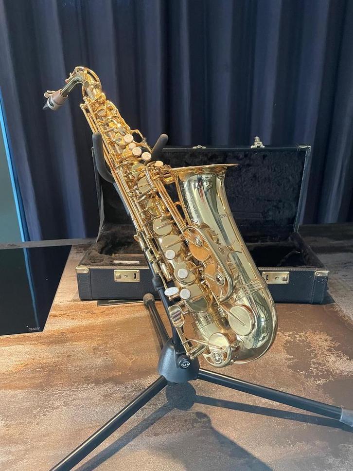 Trevor James The Horn Alt Saxofoon + Accessoires, Muziek en Instrumenten, Blaasinstrumenten | Saxofoons, Gebruikt, Alt, Met koffer