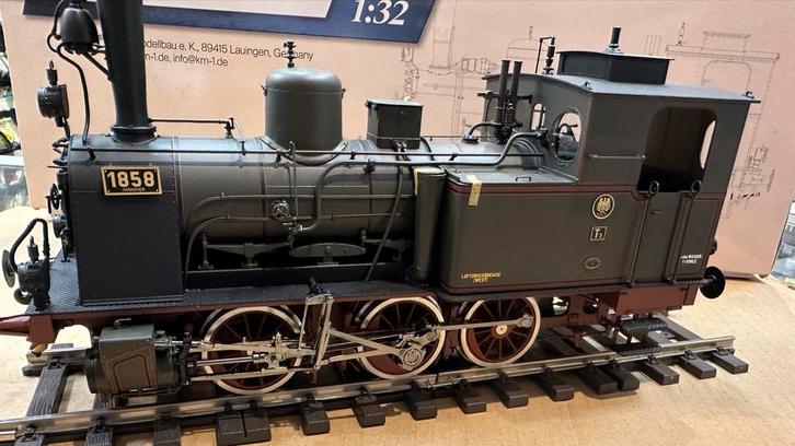 KM1 Spoor 1 Stoomlok T3 br 89, Hobby en Vrije tijd, Modeltreinen | Overige schalen, Nieuw, Locomotief, Gelijkstroom, Overige merken