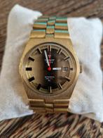 Tissot PR 516 GL jaren 70 vintage, Sieraden, Tassen en Uiterlijk, Horloges | Heren, Overige merken, Goud, Ophalen of Verzenden