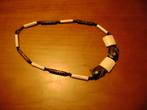 Ketting van hout en been, Ophalen of Verzenden, Gebruikt, Bruin, Overige materialen