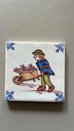 Klein tegeltje Altena Workum, Antiek en Kunst, Antiek | Wandborden en Tegels, Ophalen of Verzenden