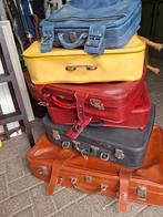 6 vintage retro koffers, Sieraden, Tassen en Uiterlijk, Koffers, Gebruikt, Ophalen of Verzenden