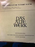 orgelkonzert Albert de Klerk en kamerorkest, Ophalen of Verzenden, Barok, Gebruikt, Overige formaten