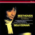 BEETHOVEN SYMPHONY NO.9 SEIJI OZAWA NEW PHILHARMONIA ORCHEST, Ophalen of Verzenden, Classicisme, 12 inch, Orkest of Ballet