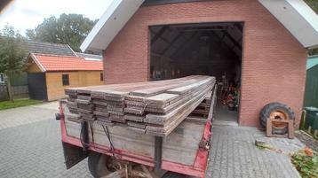 Hardhouten vlonderplanken  beschikbaar voor biedingen