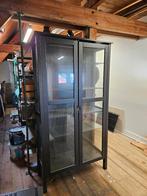 Vitrine kast, Huis en Inrichting, Kasten | Vitrinekasten, Ophalen, 50 tot 100 cm, Glas, 150 tot 200 cm