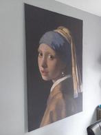 meisje met de parel doek heel groot hoogte 180 x breedte 110, Ophalen, Overige typen, Zo goed als nieuw, 100 tot 125 cm