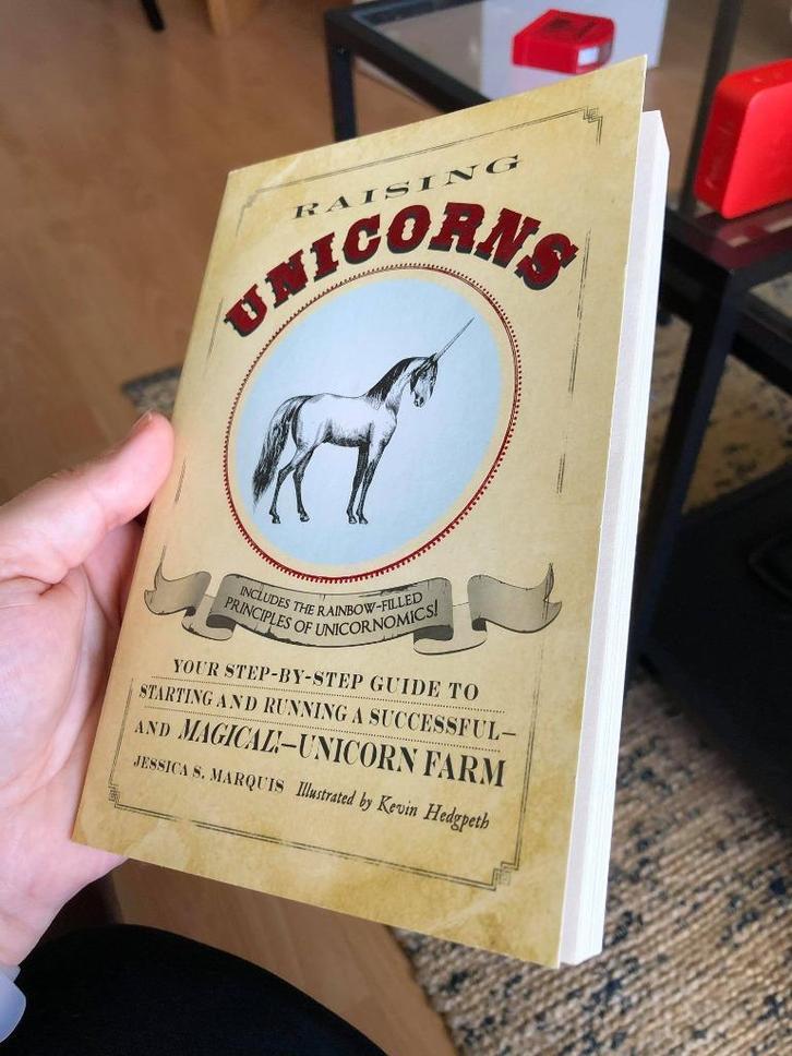 boek Raising Unicorns (ENG) gids/guide to raise unicorns, Boeken, Fantasy, Nieuw, Ophalen of Verzenden