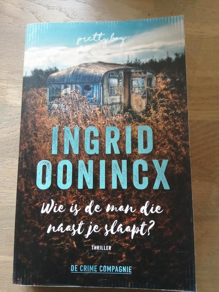 Ingrid Oonincx - Wie is de man die naast je slaapt, Boeken, Thrillers, Zo goed als nieuw, Ophalen of Verzenden