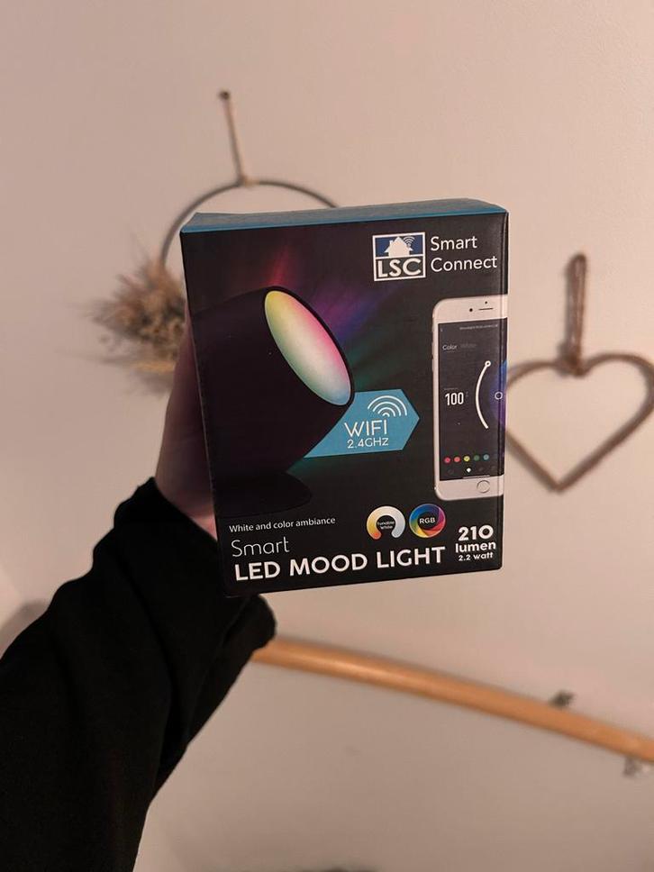Smart LED Mood Light - Nieuw in doos!, Huis en Inrichting, Lampen | Hanglampen, Nieuw, Minder dan 50 cm, Kunststof, Ophalen of Verzenden