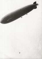 Den Haag Zeppelin en vliegtuig Foto 16-21 cm., Verzamelen, Ansichtkaarten | Nederland, Zuid-Holland, Ongelopen, Ophalen of Verzenden