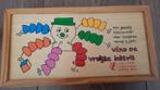 ZGAN houten spel VINO de VROLIJKE INKTVIS. Kleuren leren. Ve, Overige typen, Ophalen of Verzenden, Zo goed als nieuw