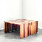 Tafel salontafel notenhout vintage design, Ophalen, Huis en Inrichting