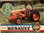Diverse Renault trekker tractor folder brochure, Verzenden, Gelezen
