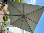 Gratis 3x3 zweefparasol vanwege garantie, zie omschrijving., Tuin en Terras, Ophalen, Gebruikt, 3 tot 4 meter, Zweefparasol