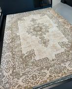 Tapijt-vintage stijl, Huis en Inrichting, Ophalen, Bruin, Zo goed als nieuw, Minder dan 10 m²