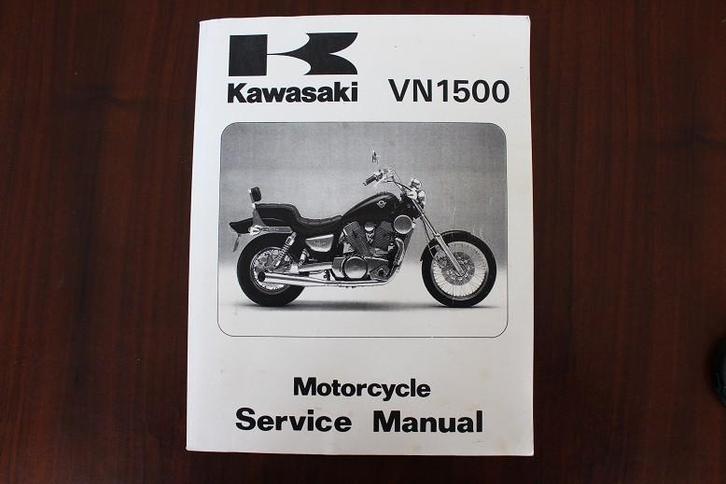 Kawasaki VN1500 1987 - 1997 service manual werkplaatsboek, Motoren, Handleidingen en Instructieboekjes, Kawasaki, Ophalen of Verzenden