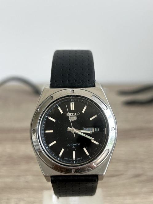 Seiko 5 Sports , Speedtimer, World timer, Calendar, Chrono., Sieraden, Tassen en Uiterlijk, Horloges | Heren, Gebruikt, Polshorloge