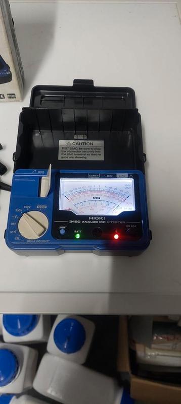 Hioki analoge megger beschikbaar voor biedingen