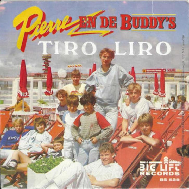 PIERRE & de BUDDY`S  1984  uit DELFT !! P922, Cd's en Dvd's, Vinyl Singles, Single, 7 inch, Ophalen of Verzenden