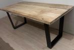 Eettafel hout 180 x 90 cm, Huis en Inrichting, Tafels | Eettafels, Ophalen, Gebruikt, 50 tot 100 cm, Vijf personen of meer